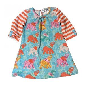Toddler Girl Elephant Dress